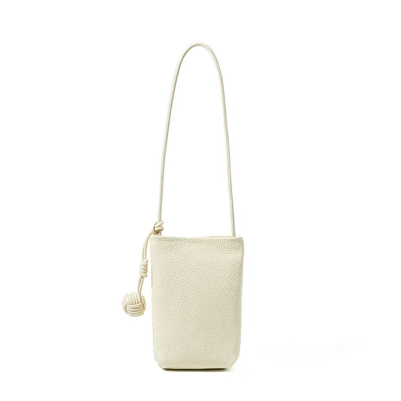 YANATARI mini Small Genuine Leather vintage Bag Crossbody Bag Luxury Hit Product Mobile Phone Shoulder Bag Women Mobile Bag
