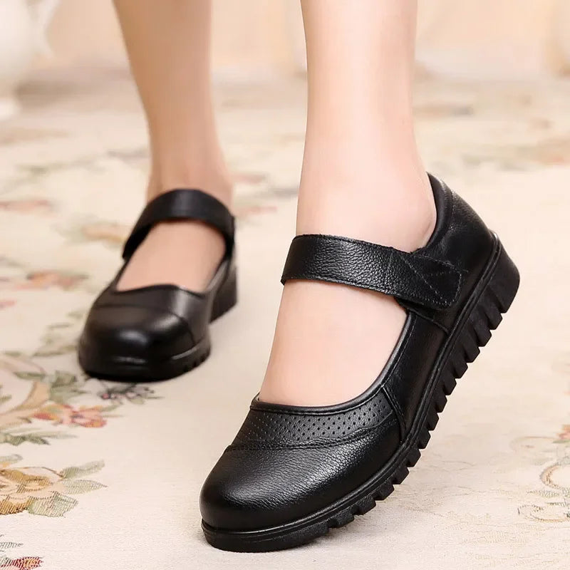 Flats Moccasins Slip on Loafers PU leather Ballet Shoes Casual Ladies Shoes Footwear Soft Women Shoes Zapatillas De Mujer