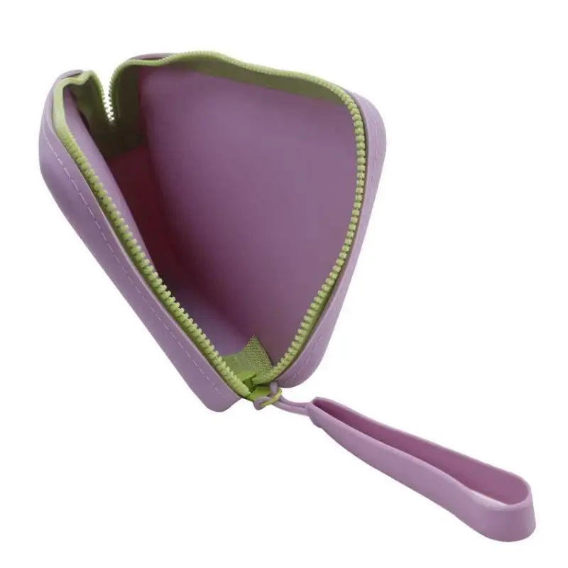 New Silicone Cosmetic Storage Bag Wash Toilet  Makeup Pouch
