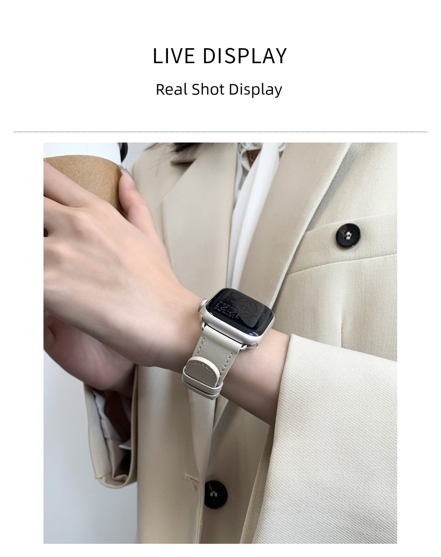 Kebitt Apple Fancy Leather Strap