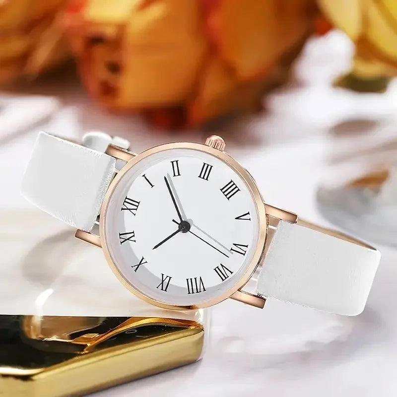 2pcs Set Womens Watches Female Clock Luxury Brand Design Women Watches Simple Fashion Ladies Watches Relogio Feminino