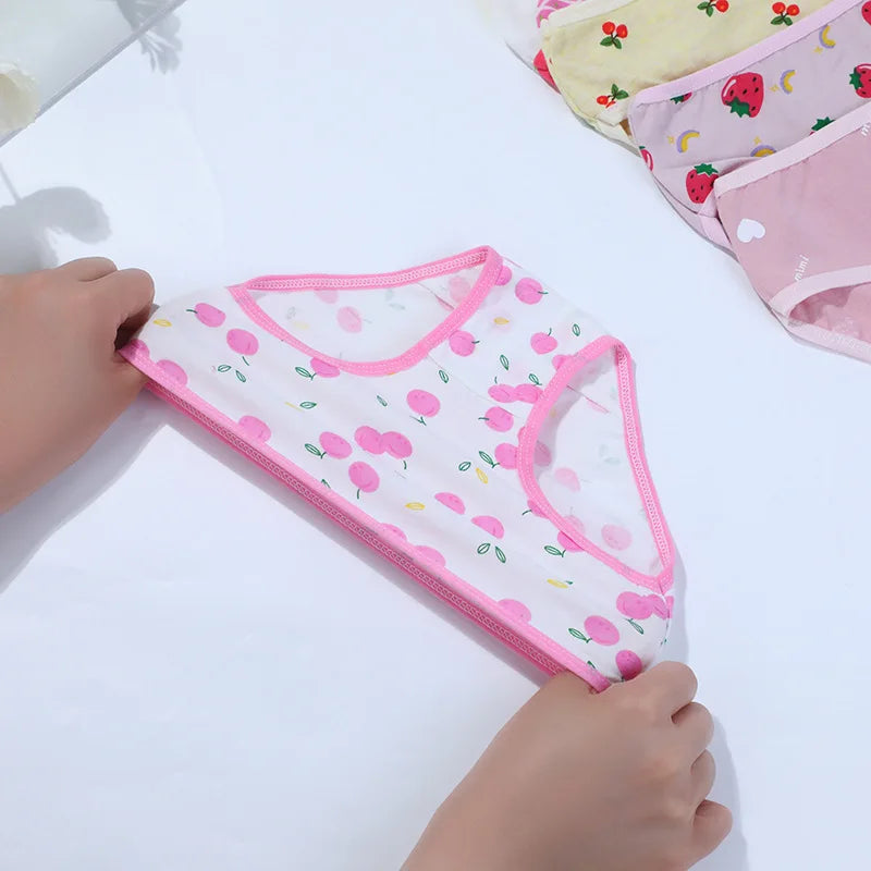 Character mix Infantil Girls Panties 12pc/bag Baby 100%Cotton Children Underwear Kids Girl Briefs 0-12year pants students