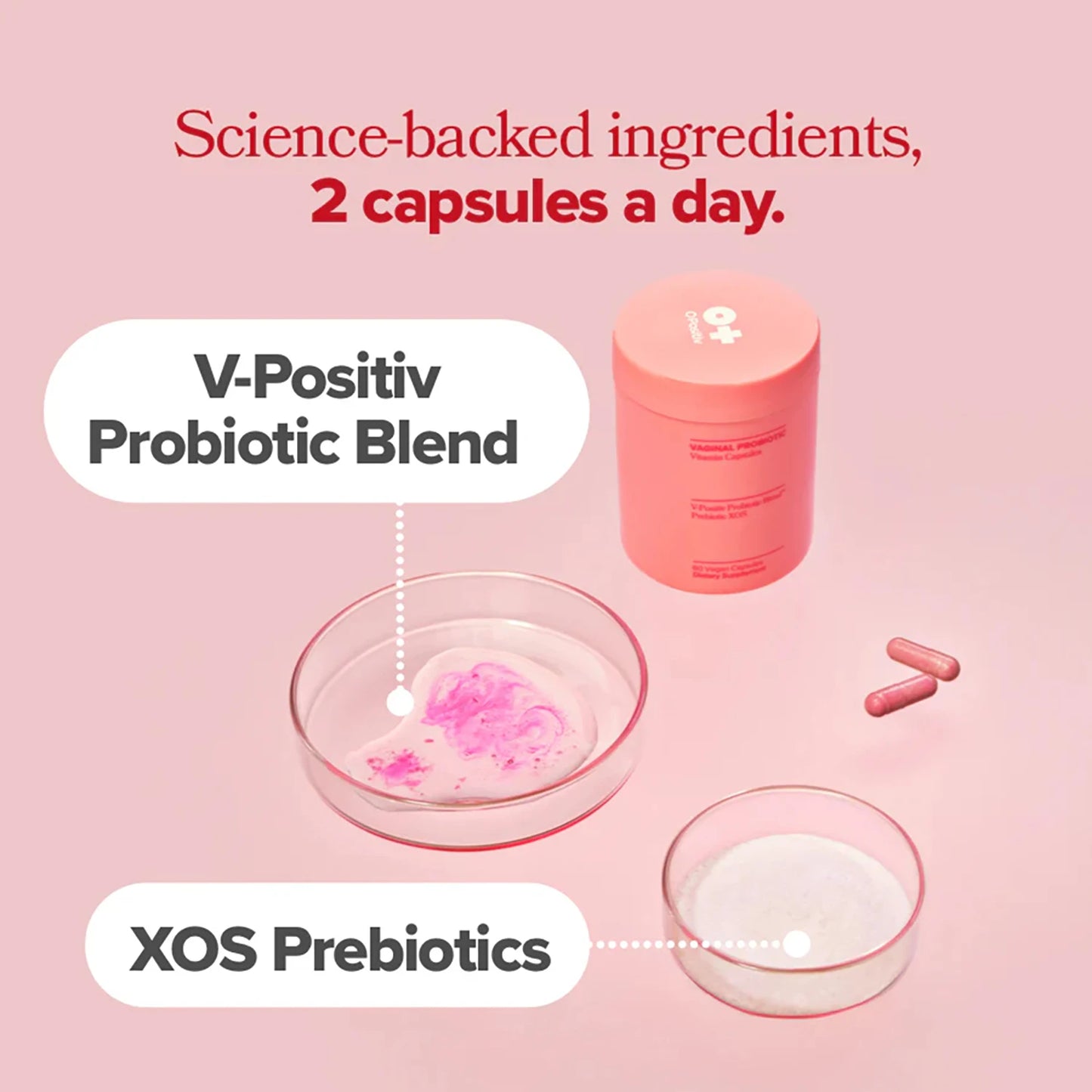 Vagianl Probiotics for Women pH Balance with Prebiotics - Vaginal Health Supplement Support Healthy Vaginal Odor & Vaginal Flora