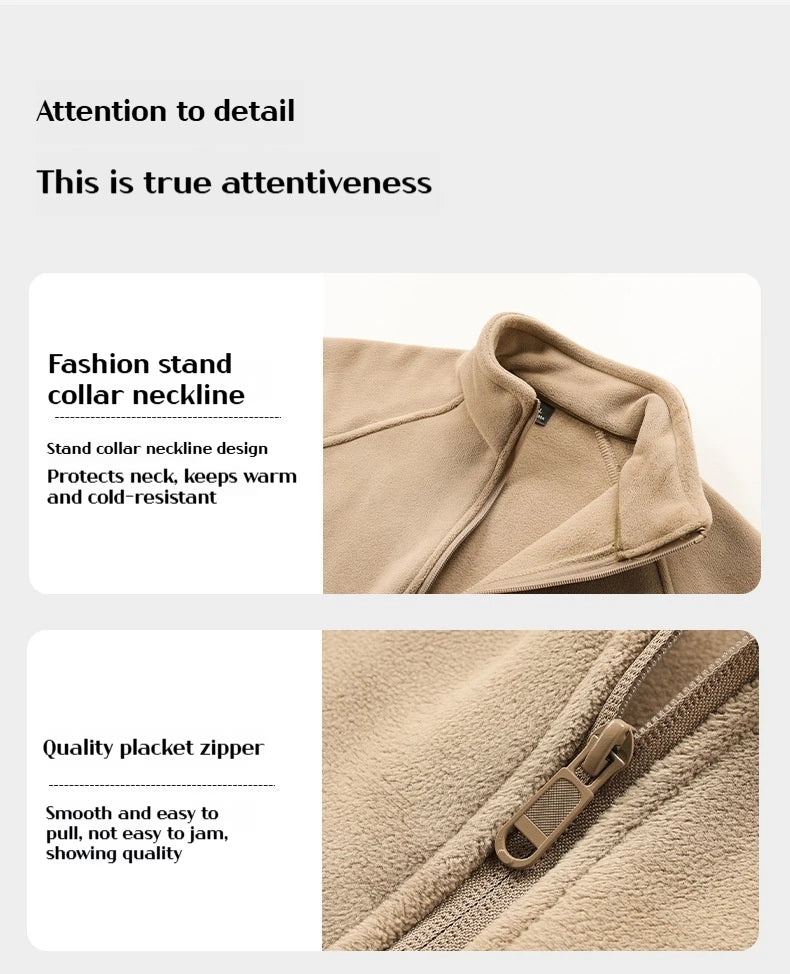 Winter Fashion New Jacket Men's Winter Jacket Windproof Thick Warm Fleece Jacket Men's Luxury Jacket Winter Men's Jacket