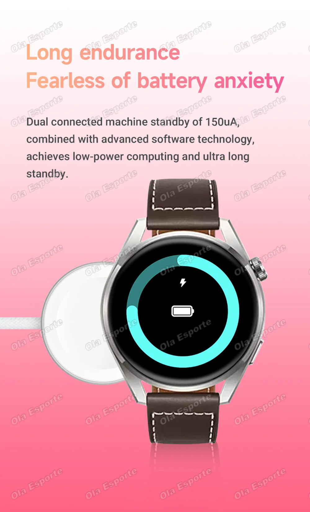 2026 New Smart Watch For Men Women 1.52" Full Touch Screen Waterproof Health and Sleep Monitor Multi-function Smart Watch HW12