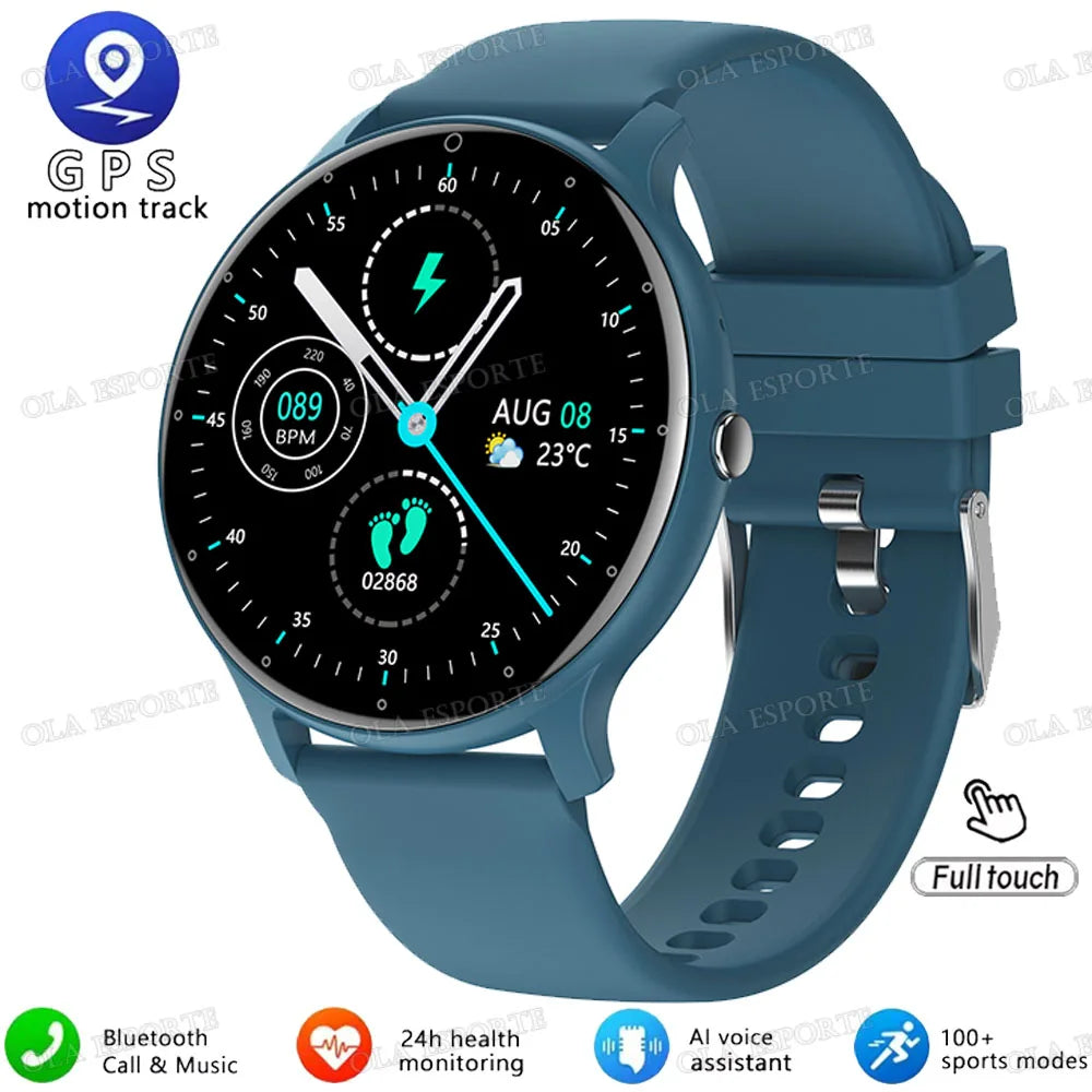 2026 smart watch HD  touch screen ，5ATM waterproof，remote control，GPS tracking，heart rate monitor smartwatch for ios Andriod
