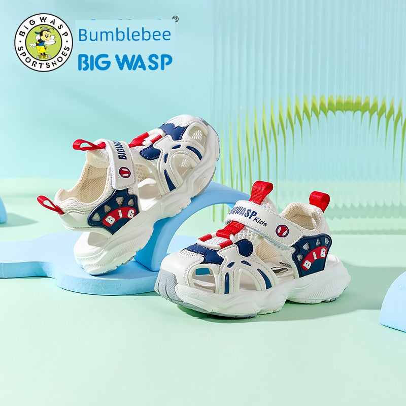 Bumblebee Soft Bottom Breathable Children's Shoes for 1-3 Years Old Infants