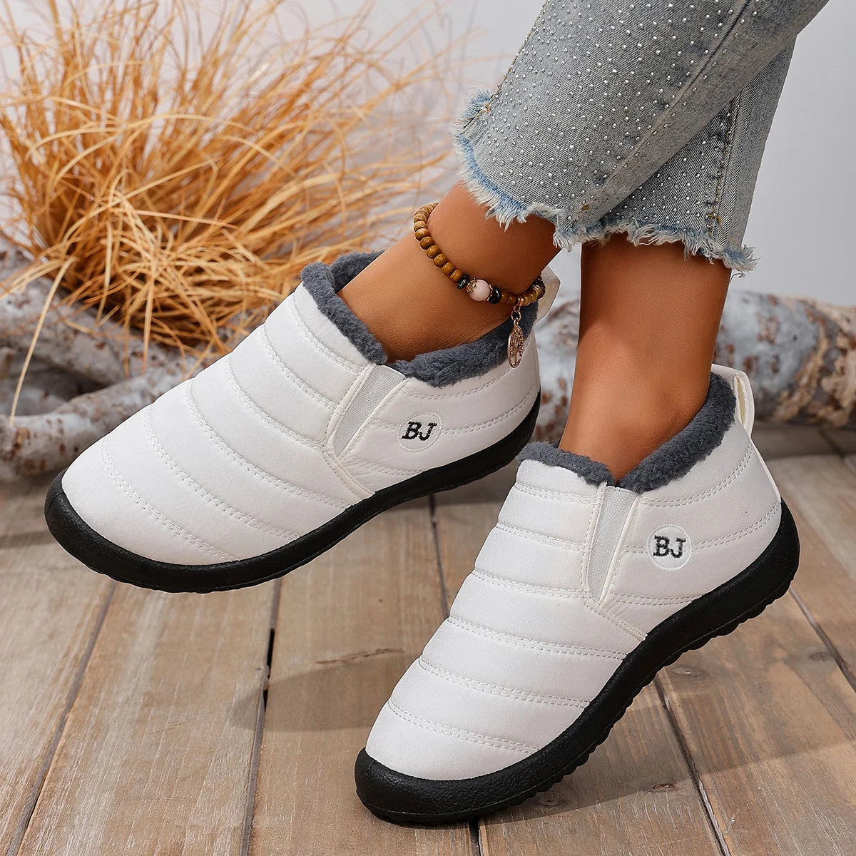 Trendy Comfort Winter Short Boots, Fashion Cold Resistant Footwear Perfect For City Shopping, Weekend Strolls