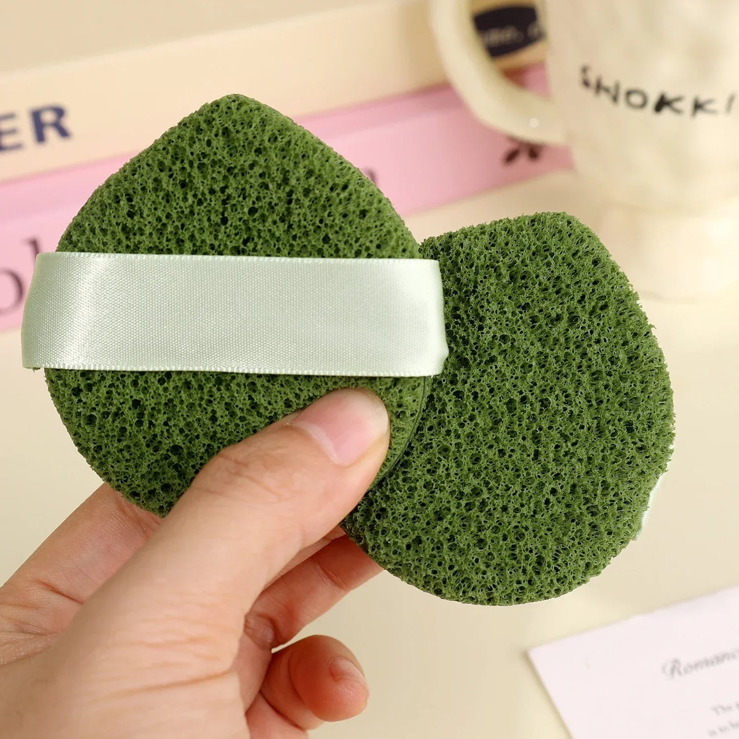 Mud Mask Cleaner Puff Exfoliating Blackhead Removal Face Wash Cleansing Sponge Makeup Remover Foam Sponge Face Clean Pads Tool