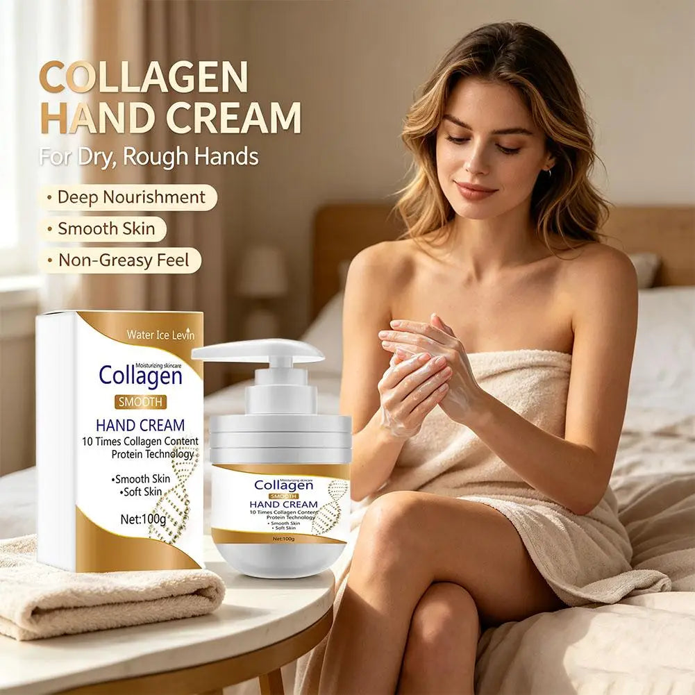 Collagen Hand And Foot Cream,Replenishes Skin Collagen Moisturizes Hands,Collagen Hand Cream Hydrating Hands Cream Skin Care