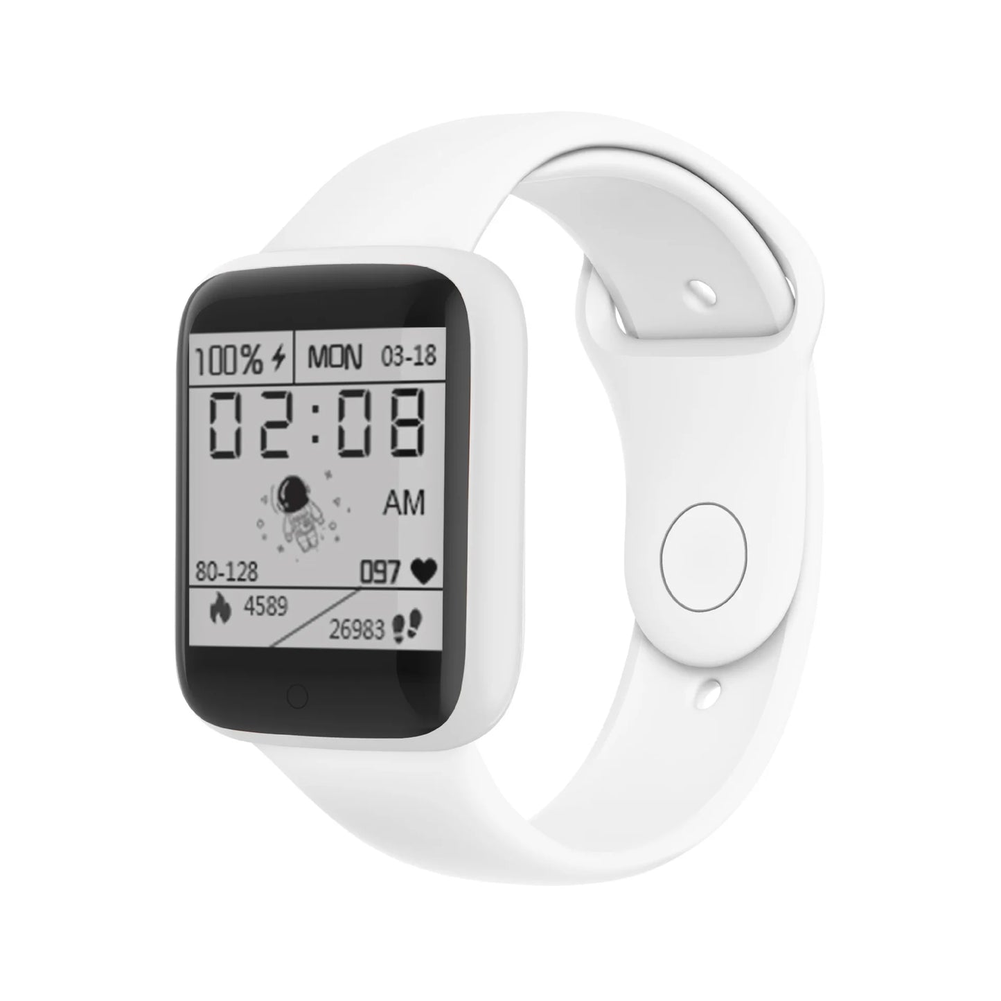 Smart Watches for Men Children Smartwatch for Girls Boys Men Women Sport Heart Rate Blood Pressure Bracelet Kids Watch for 8-18