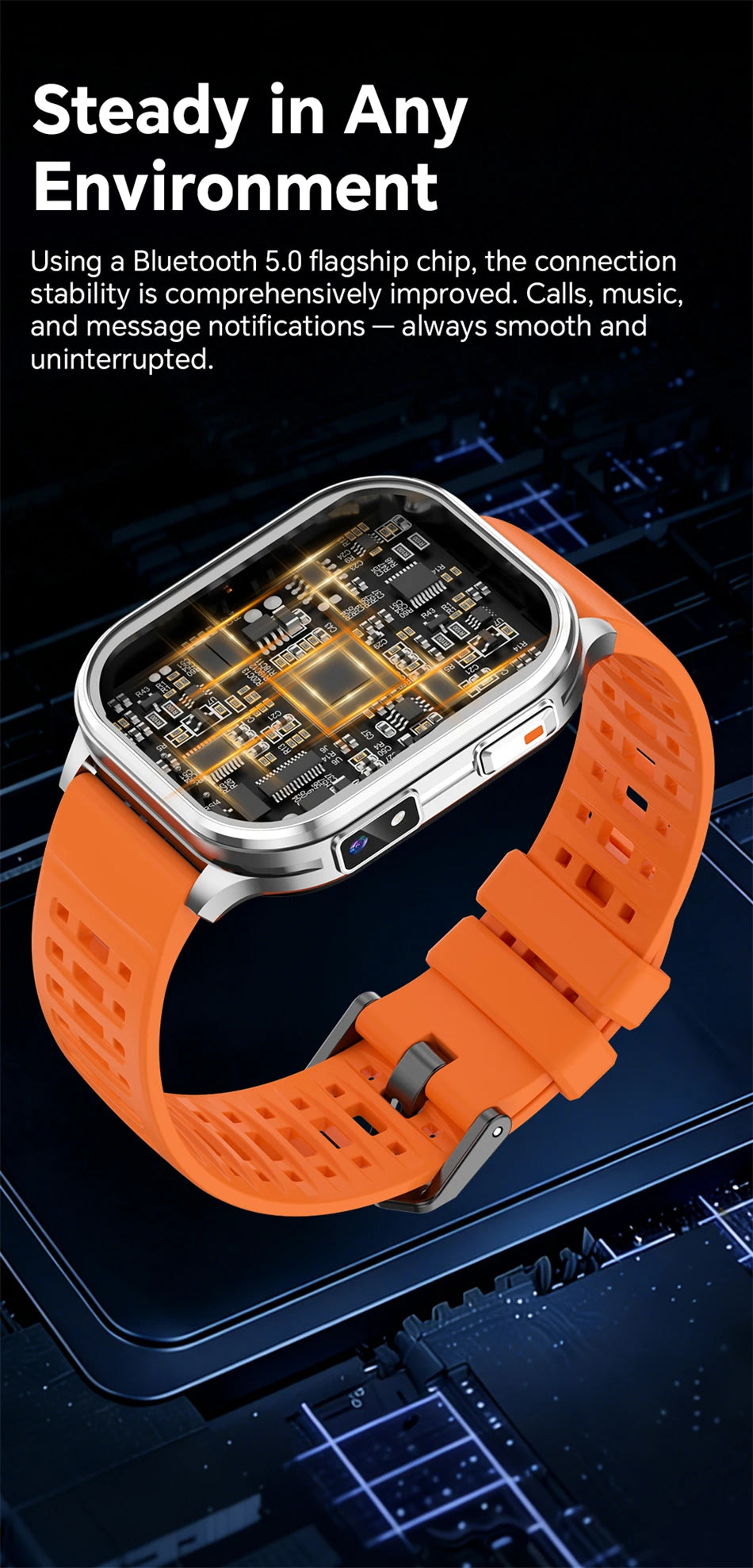 2026 New Smart Watch With Camera Men Women Photos Record Video Health Sports Fitness IP68 Waterproof Call Recording Smartwatches
