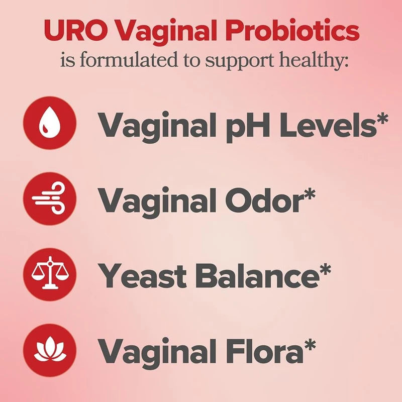 Probiotics for Women - Promotes Vaginal, Intestinal, Immune and Overall Women's Health, Aids The Digestive System