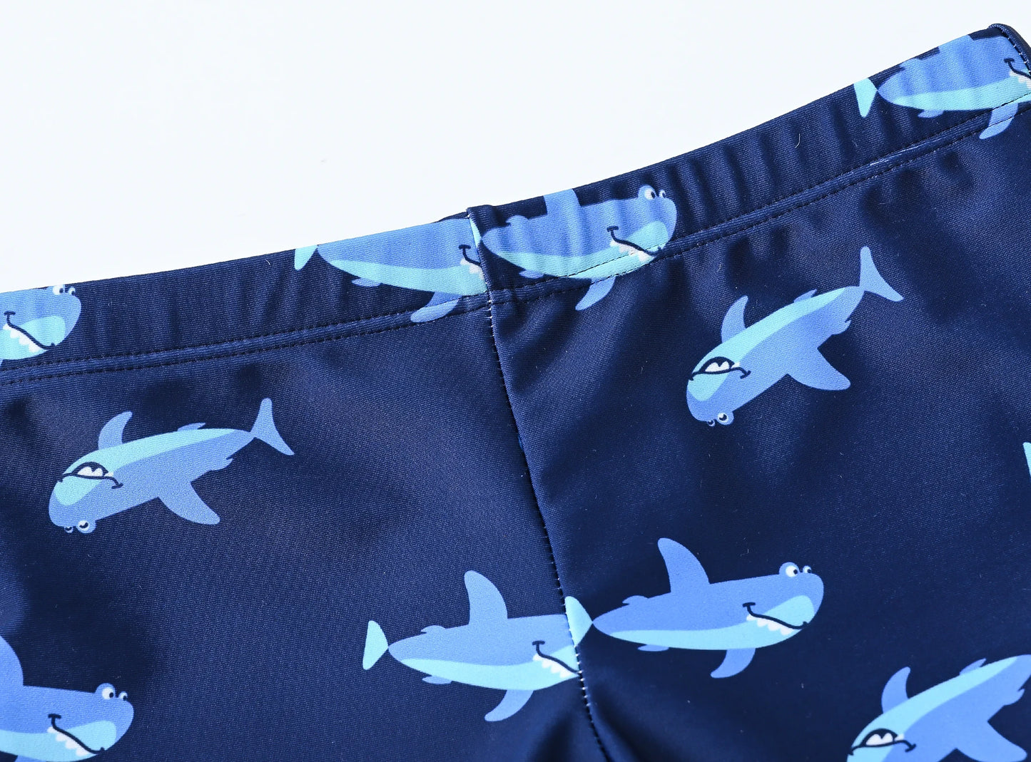 Honeyzone Baby Boy Swimwear Set Children's Swimsuit With Uv Protection Shark Print Swimming Bathing Suit For Kids Boys