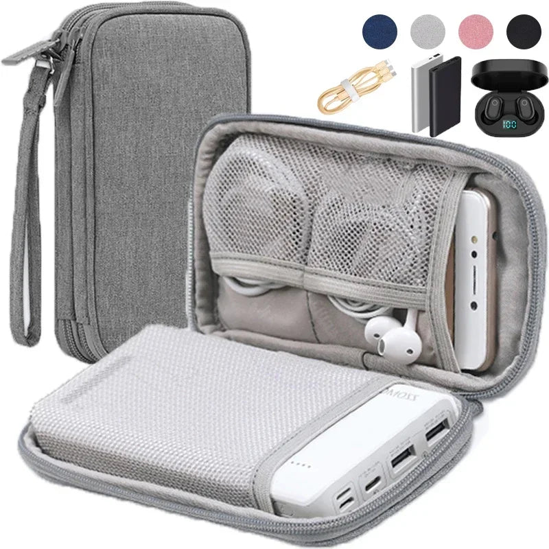 Electronic Digital USB Travel Cable Bag Waterproof Carry Case Holder Accessories