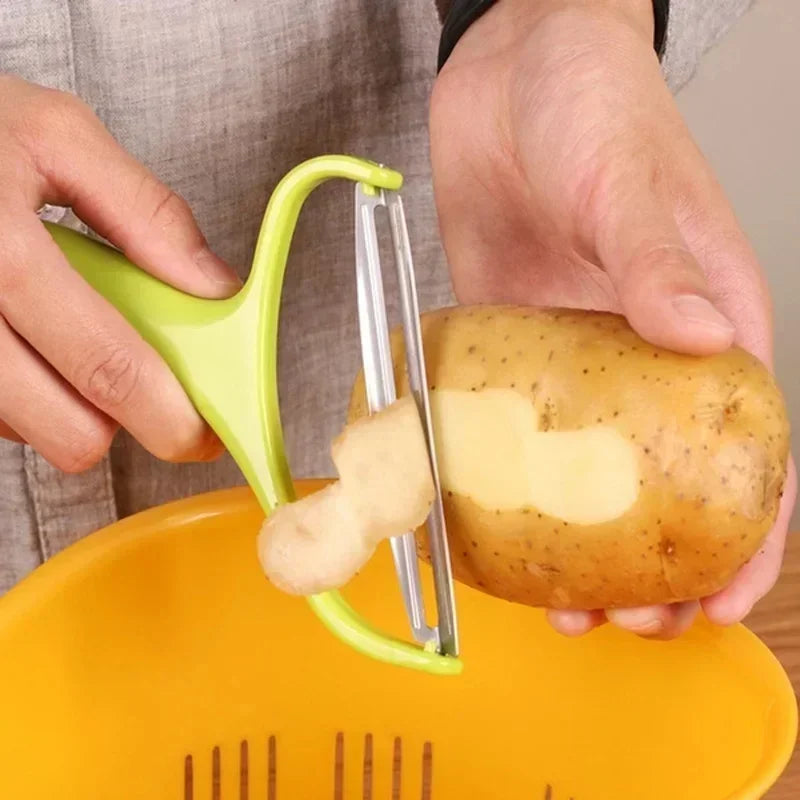 Peeler Vegetables Fruit Stainless Steel Cabbage Graters Salad Potato Slicer Kitchen Accessories Cooking Tools Wide Mouth