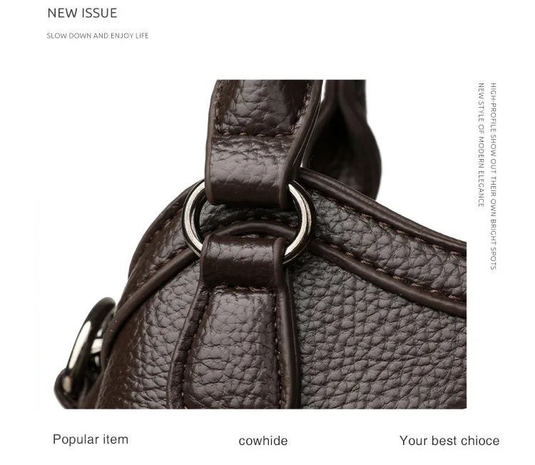 Luxury Women's Tote PU Leather Soft Crossbody Bags Women Designer Handbags High Quality Large Casual Female Messenger Sac