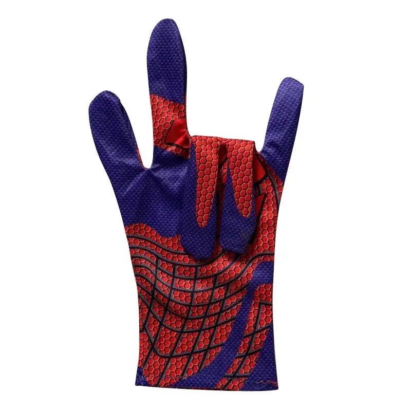 Spiderman Web Cosplay Launcher Glove Boys Superhero Shooters Recoverable Wristband Kids Halloween Prop Kids Children Gift