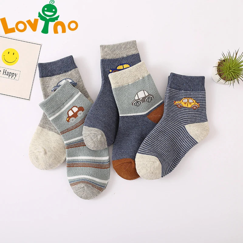 5 pares de calcetines para bebé recién nacido, bonitos calcetines cortos, calcetines deportivos suaves de algodón con dibujos animados para niños y niñas