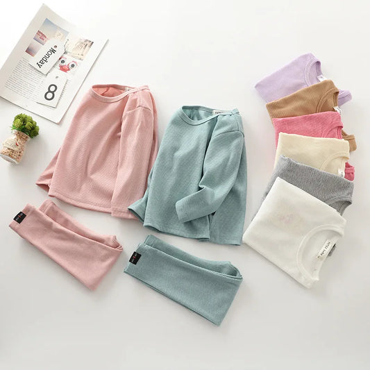 Pijamas de otoño para niños, ropa interior para niños, conjunto de ropa para niñas, ropa de dormir para niñas, pijamas para niñas, trajes para bebés pequeños