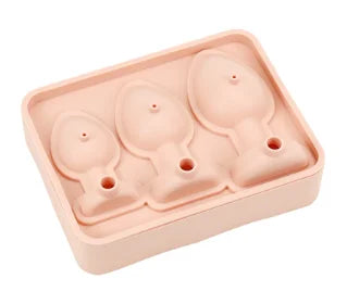 Food Grade Silicone Ice Cube Mold with One‑Press Storage Box Whiskey Ice Cube Maker for Home Bar Kitchen Tools