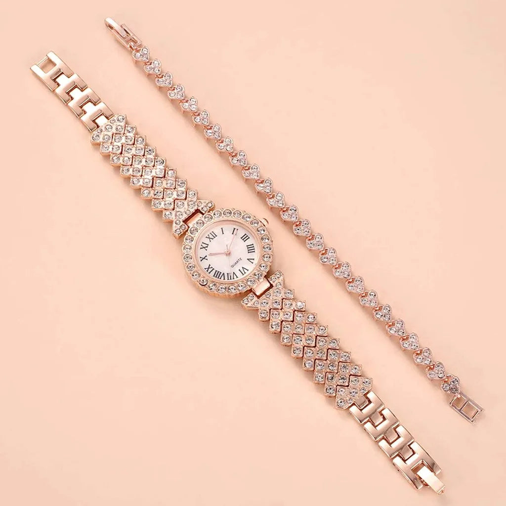 Watch for Women Watches 2023 Best Selling Products Luxury Watch Luxury Brand Reloj Mujer Watch Bracelet Set Diamond Steel Band