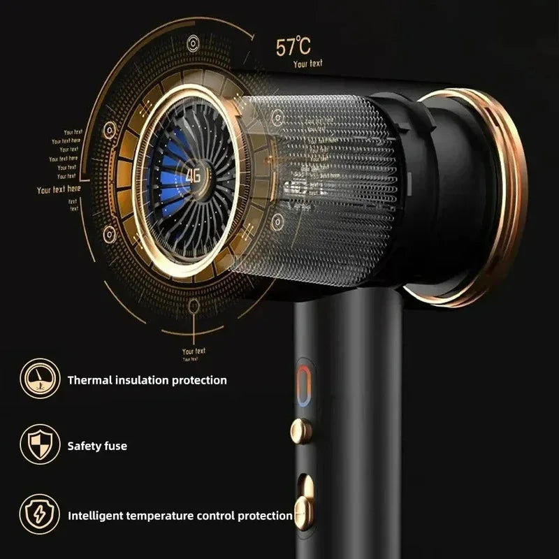 2026NEW Hair Dryer High-Speed Electric Turbine Airflow Low Noise Constant Temperature And Quick Drying Suitable For Home