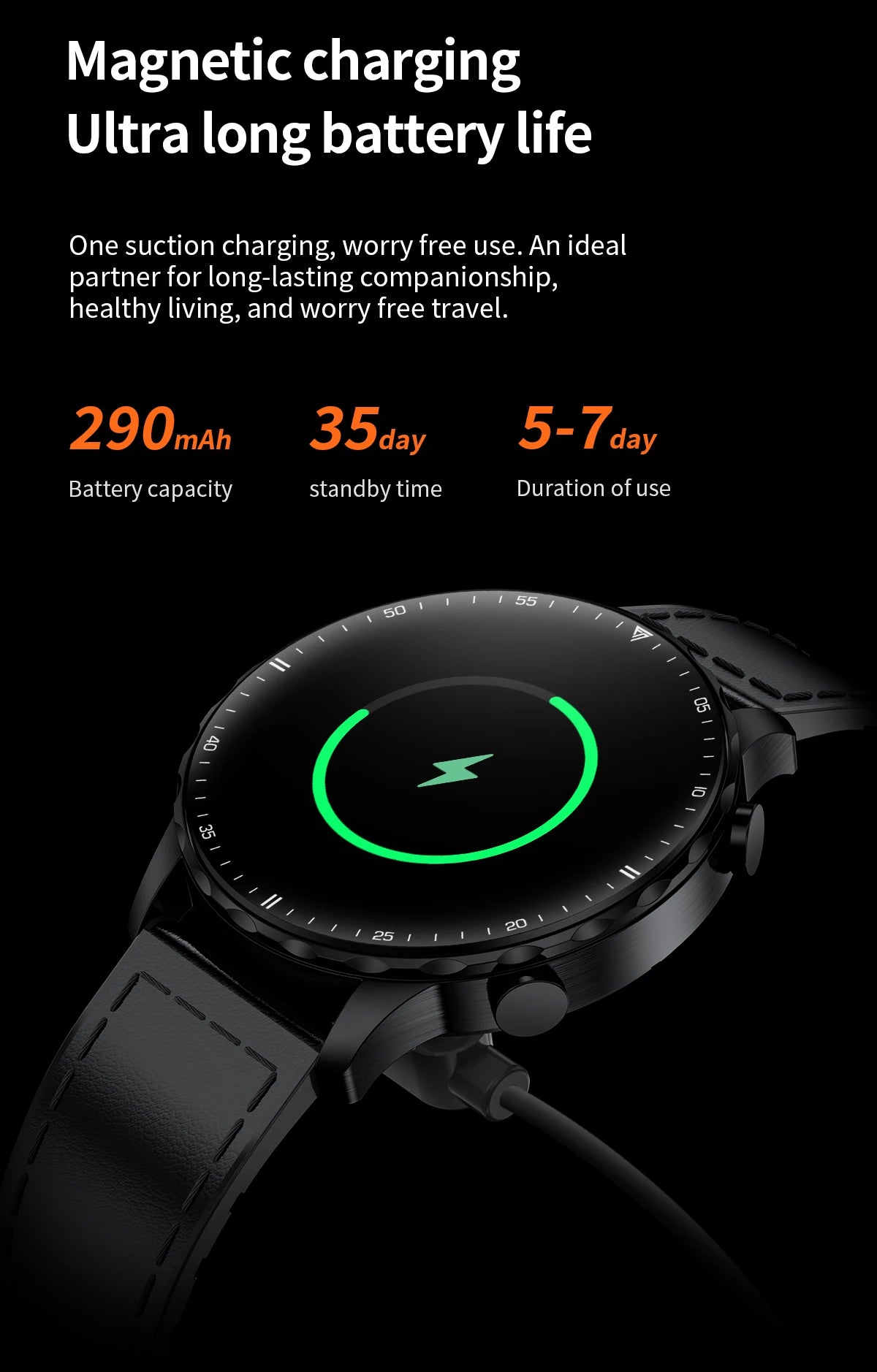 LIGE New Smart Watch 1.53'' 360*360 Full Touch Screen Outdoor Waterproof Bluetooth Call Watches Sports Fitness Man smart watches