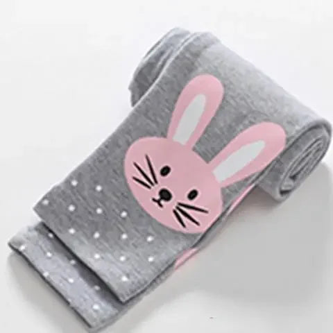Girls Pants Skinny Print Cartoon Pattern Children Leggings Trousers Spring Girls Leggings Cotton Trousers Fille Kids Pants