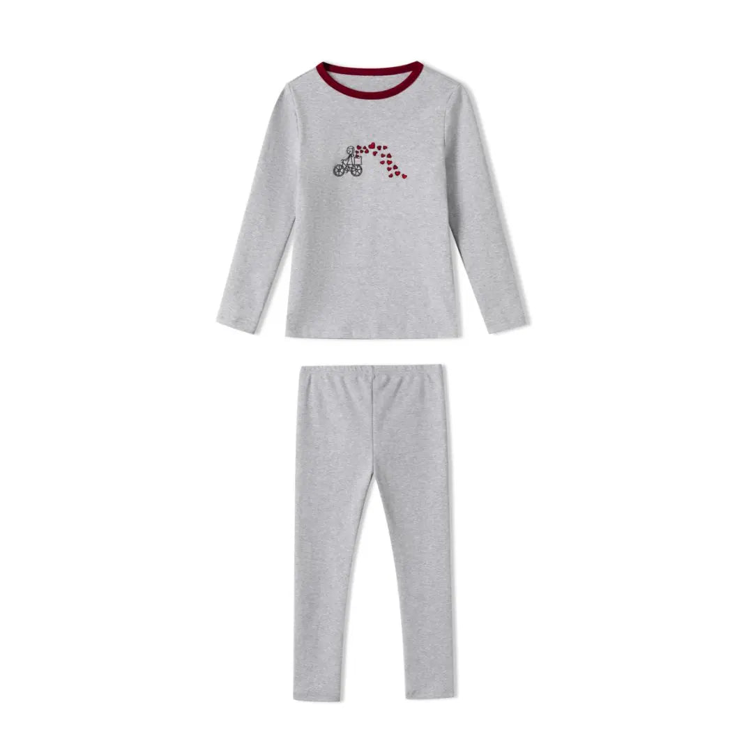 Mail's 2025 Family Pajamas Set Girls Boys Homewear Matching Clothes Cotton Fabric with Embroidery