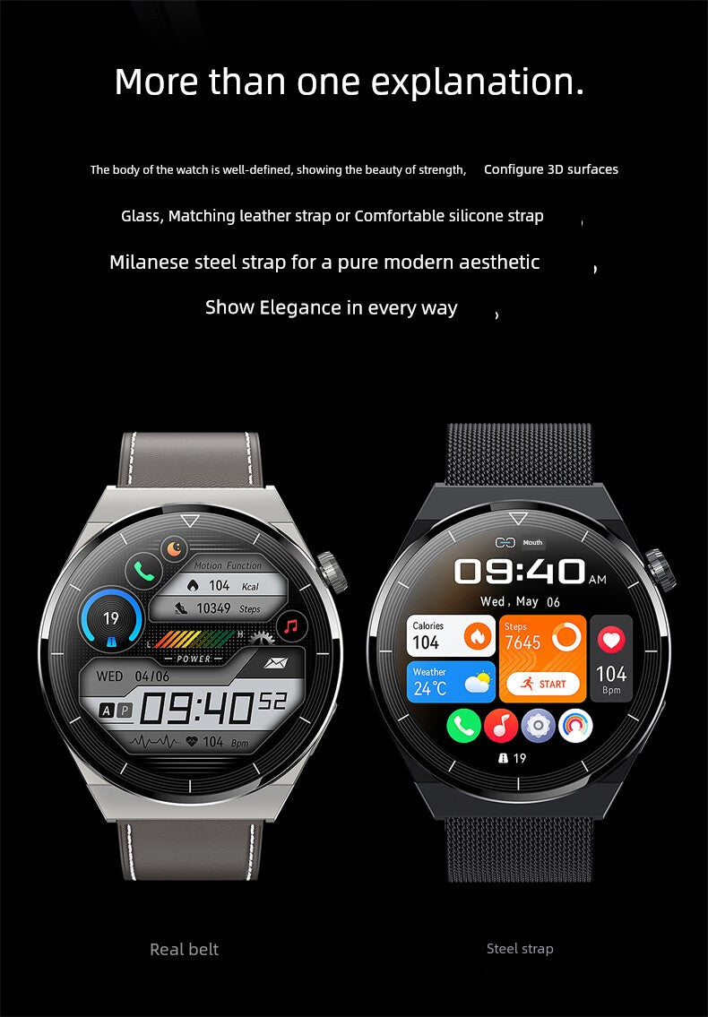 New Arrival GT3 Smart Watch Watch3 Huaqiang North Gt4pro Top with NFC Access Control Waterproof Multi-Function Spaceman