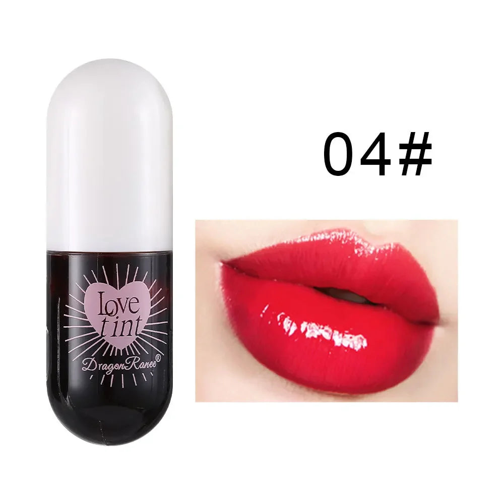 Mirror Jelly Lipgloss Moisturizing Lip Glaze Long Lasting Sexy Red Water Glossy Lip Stain Tint Makeup Nourishing Liquid Lipstick