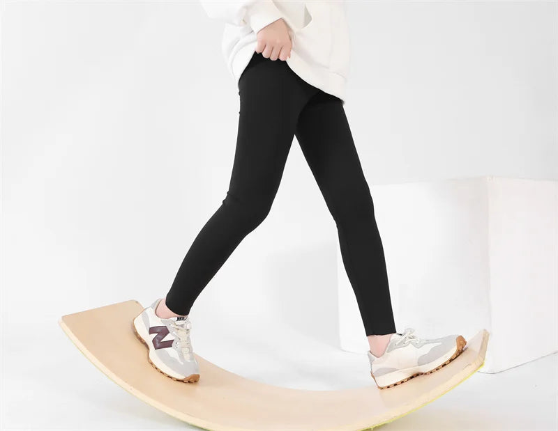 Girls Shark Pants Spring And Autumn Thin Section Baby Wear Casual Cut Sports Pants 4-12 Years Old Children's Elastic Dance Pants