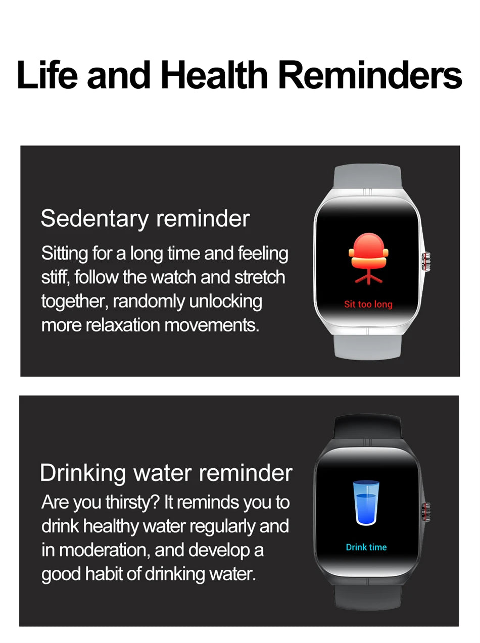 Smart Watch 1.95''AMOLED Curved Display BT Call NFCHeart Rate Monitor Multi-Sport Modes Fitness Tracker Smartwatch for Men Women