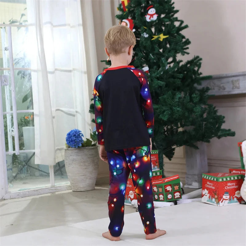 Christmas Family Pajamas Adults Kids Matching Outfits Cute Loose Sleepwear Mother Daughter Father Don Baby Romper Xmas Look Pjs