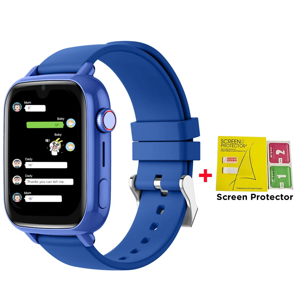 4G Smart Watch Kids GPS WIFI Video Call SOS APP Download Child Smartwatch Camera Monitor Tracker Location Phone Watch