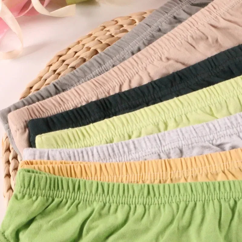 24pcs /Lot Baby Boys Briefs Panties Solid Color Underwears Children Cotton Short  Kids Panties