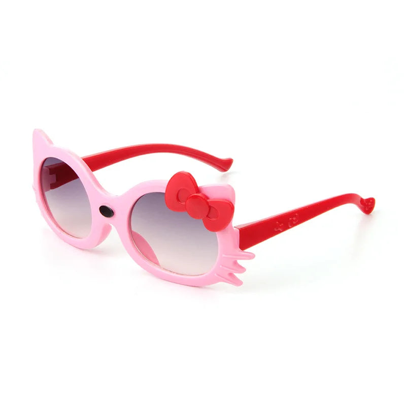 New 2023 Round Cute Kids Sunglasses UV400 For Boy Girls Toddler Lovely Baby Sun Glasses Children Oculos De Sol