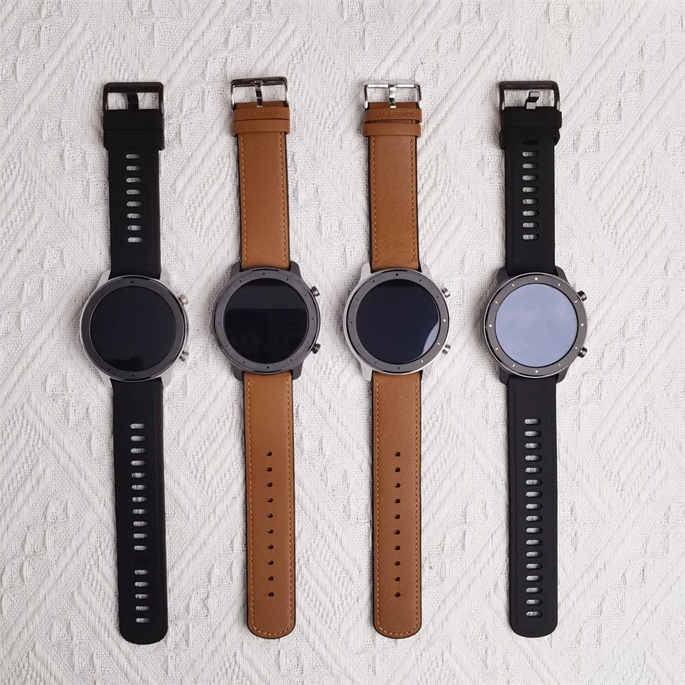 Amazfit Smartwatch GTR 47 5ATM Waterproof Smart Watch Music Control For Android IOS Phone 95 New Used Item No Box