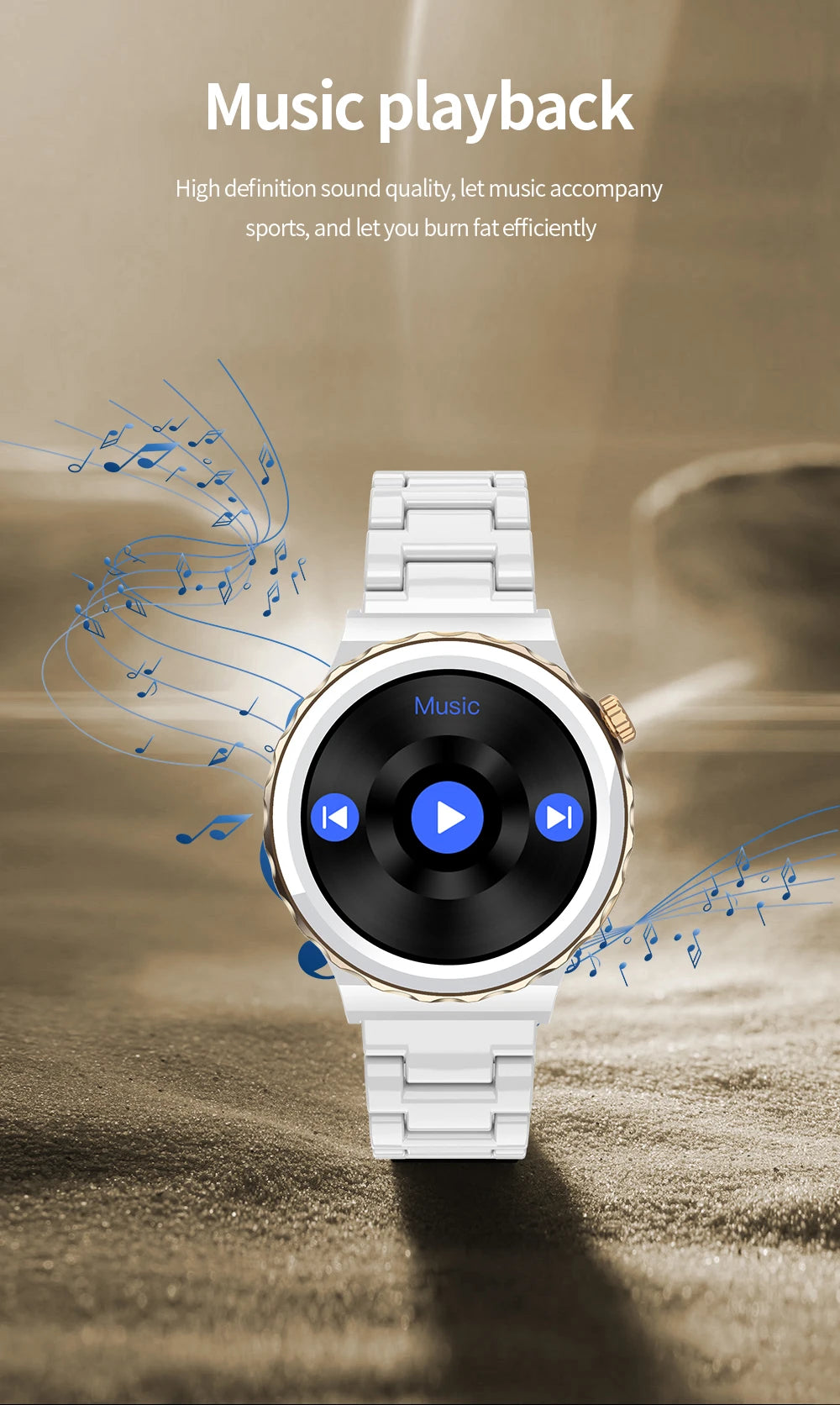 Smart Watch Unisex Smart Watches Bluetooth Call GPS Activity Tracker 24-hour Health Test Wrist Watches Women's Health Monitoring