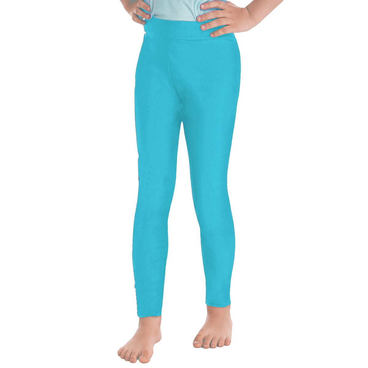 Children's Leggings for Girls Solid Color Elastic Waistband Tights for Dancing Ballet Gymnastics Sport Yoga Pants Kids Legging