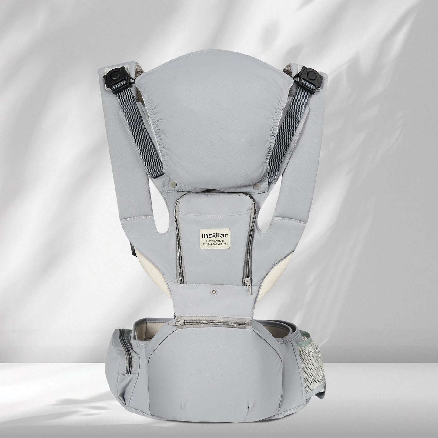 INSULAR Baby Carrier Breathable Child Waist Stool With Hip Seat Waist Stool Front Hold Portable Multi-functional 0-2Y