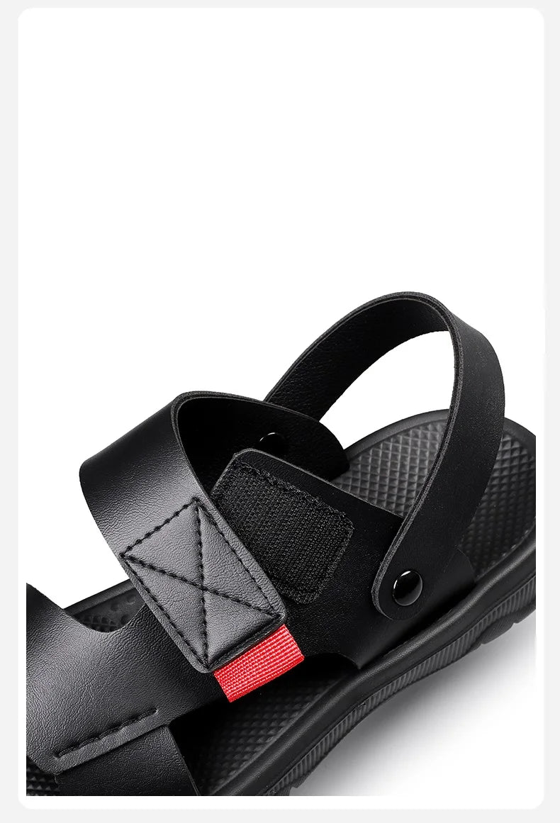 Sandals Men's Summer 2025 Casual Dual-Purpose Large Size Beach Shoes Outdoor Non-Slip Slippers Wading and River Tracing Shoes