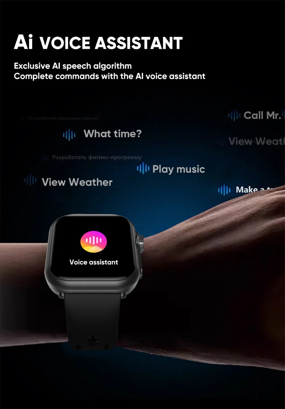 2025 New Smart Watch Women Bluetooth Call Watch Fitness Tracker Waterproof Sport Smart Clock Fashion Ladies Men Smartwatch Woman