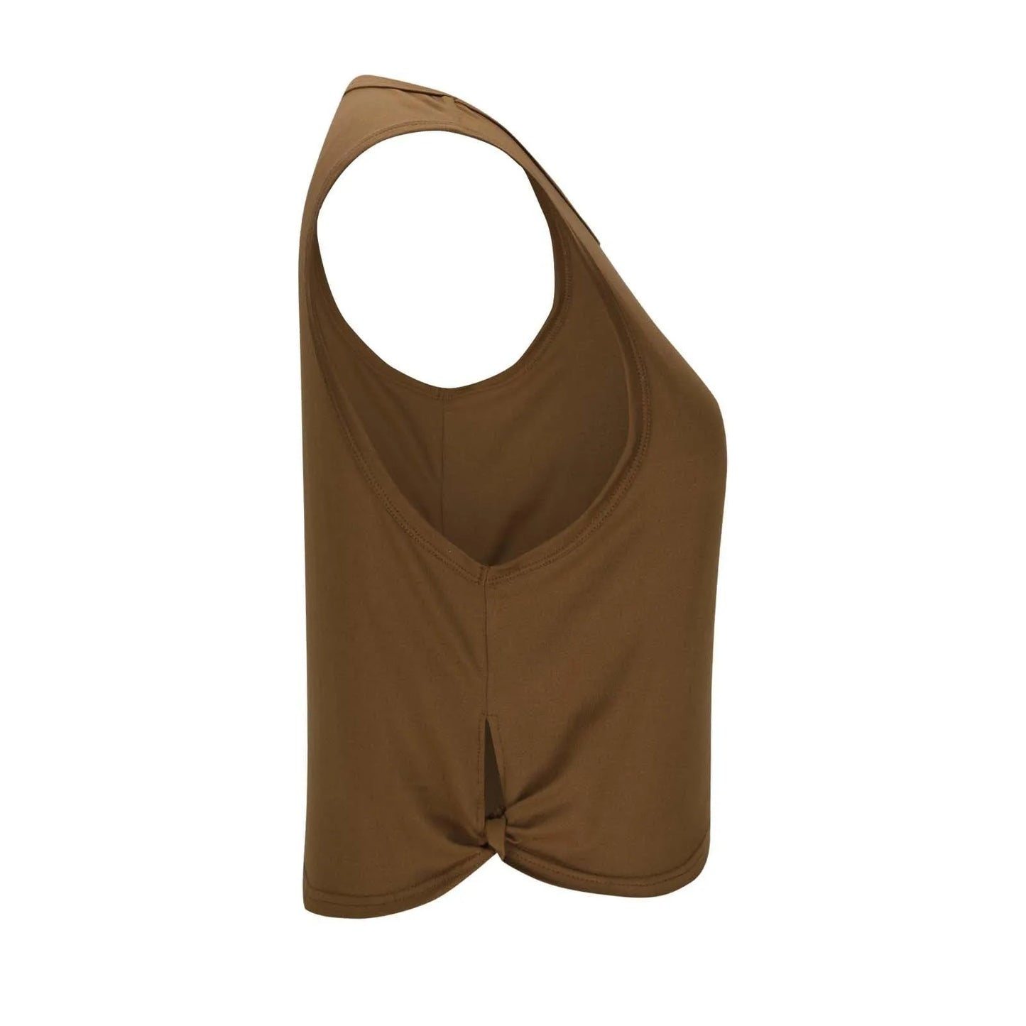 Women Sleeveless Yoga Tops Athletic Vest Breathable Blouse Cover Up Gym Workout Cool T-Shirt Running Short Tank Crop Top