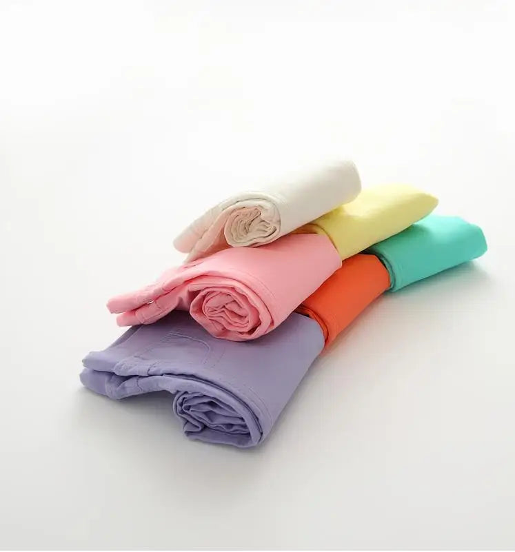 3-12-year-old girls pencil pants elastic baby Leggings 2024 new slim fit children's Leggings solid color imitation jeans