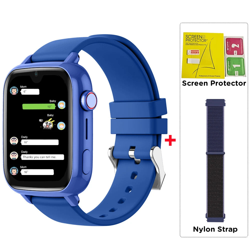 4G Smart Watch Kids GPS WIFI Video Call SOS APP Download Child Smartwatch Camera Monitor Tracker Location Phone Watch