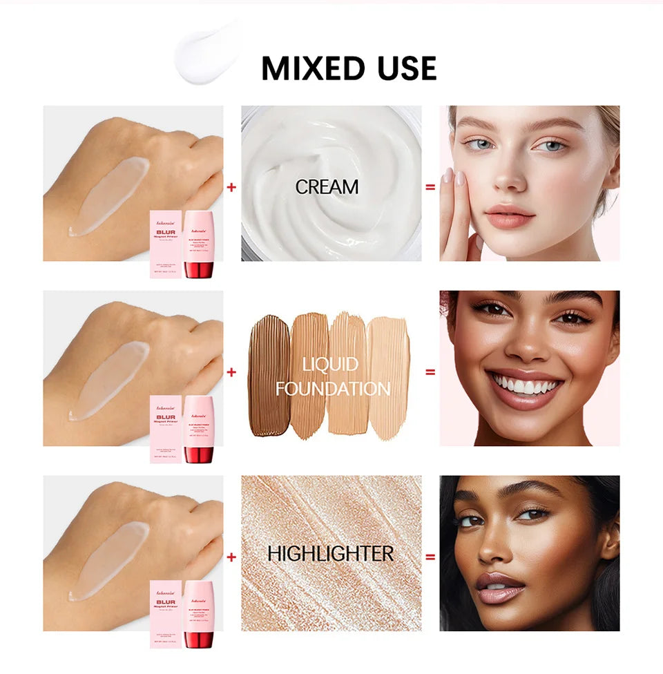 35ml Blur Magnet Primer Matte Finish Moisturizing Even Skin Tone Makeup Base Effectively Control Oil Seamlessly Primer Cosmetics