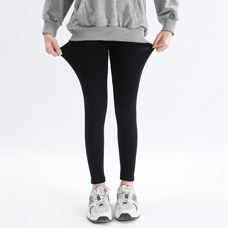 Girls' Leggings Spring And Autumn Style 95 Cotton Female Baby Elastic Pants Children's Slim outer Wear Pants