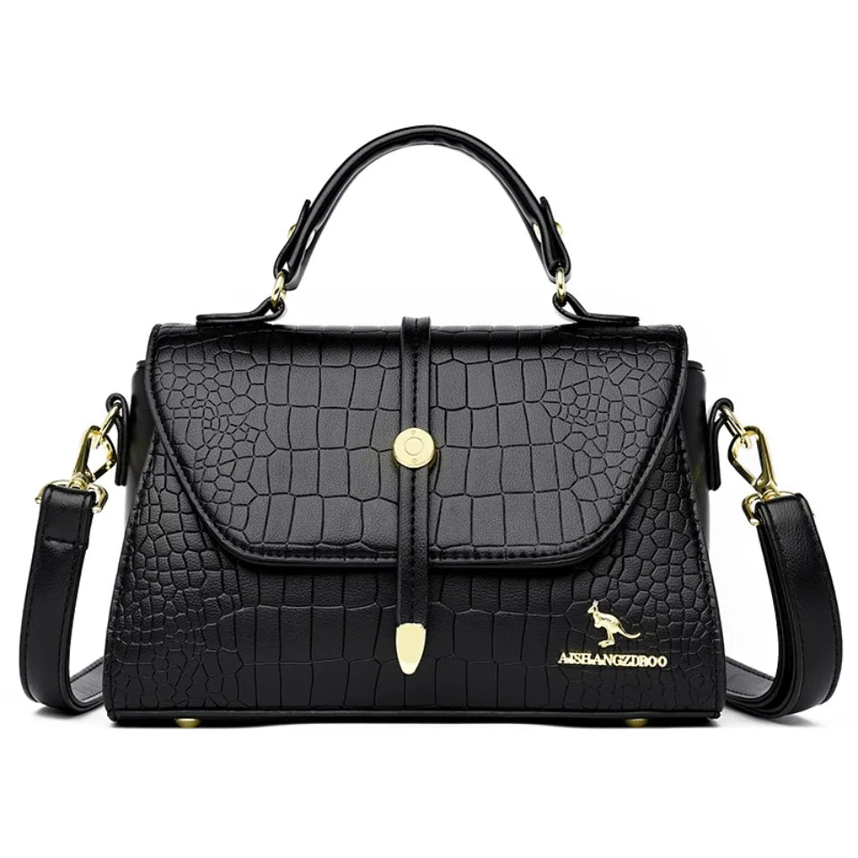 Premium Leather Crossbody Bags for Women Female Shoulder Messenger Bags Luxury Designer Handbags and Purses